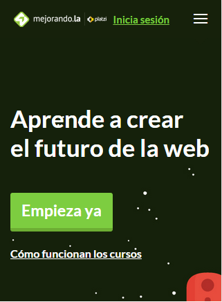 landing page movil