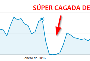 Mis mayores cagadas en SEO: de 1.000 visitas diarias a 0 patatero